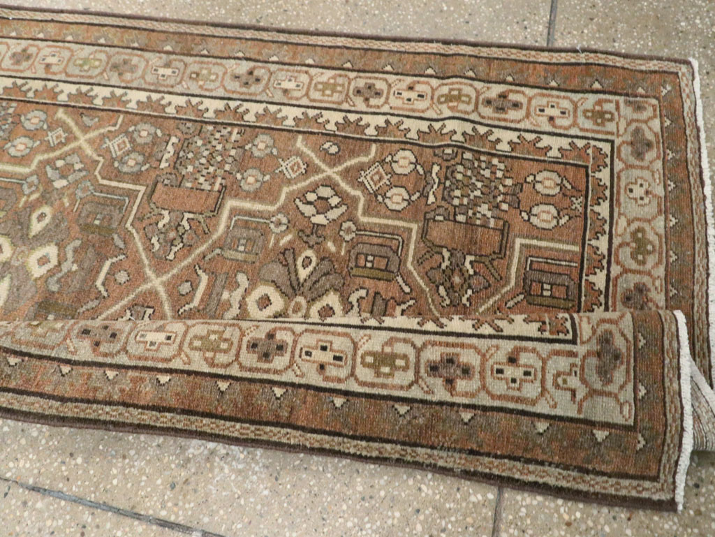 Vintage Persian Malayer Runner, No.25987 - Gss