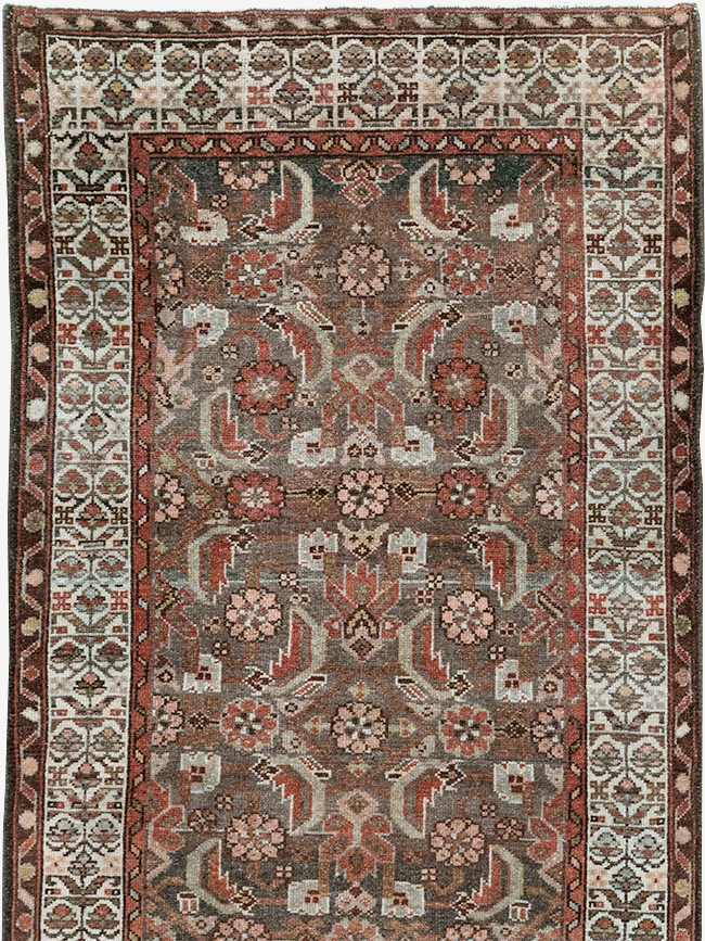 Vintage Persian Malayer Runner, No.25988 - Gss