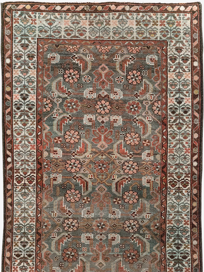 Vintage Persian Malayer Runner, No.25988 - Gss
