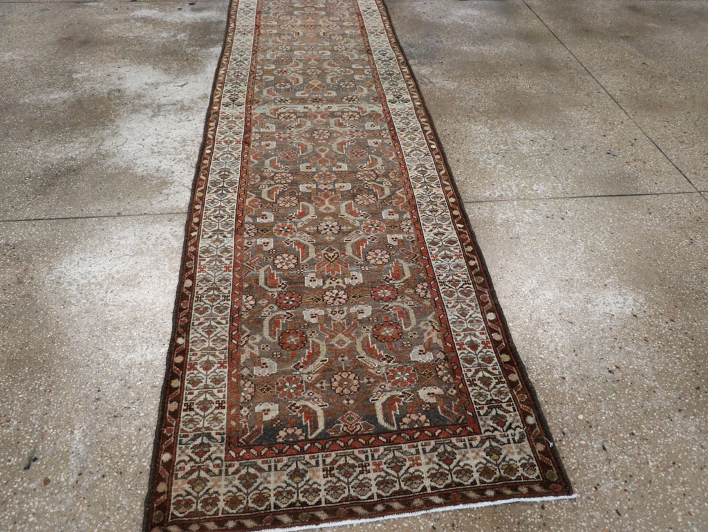 Vintage Persian Malayer Runner, No.25988 - Gss