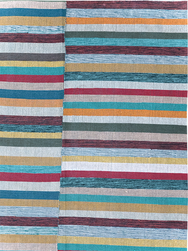 Modern Turkish Flatweave Kilim, No.25994 - Gss