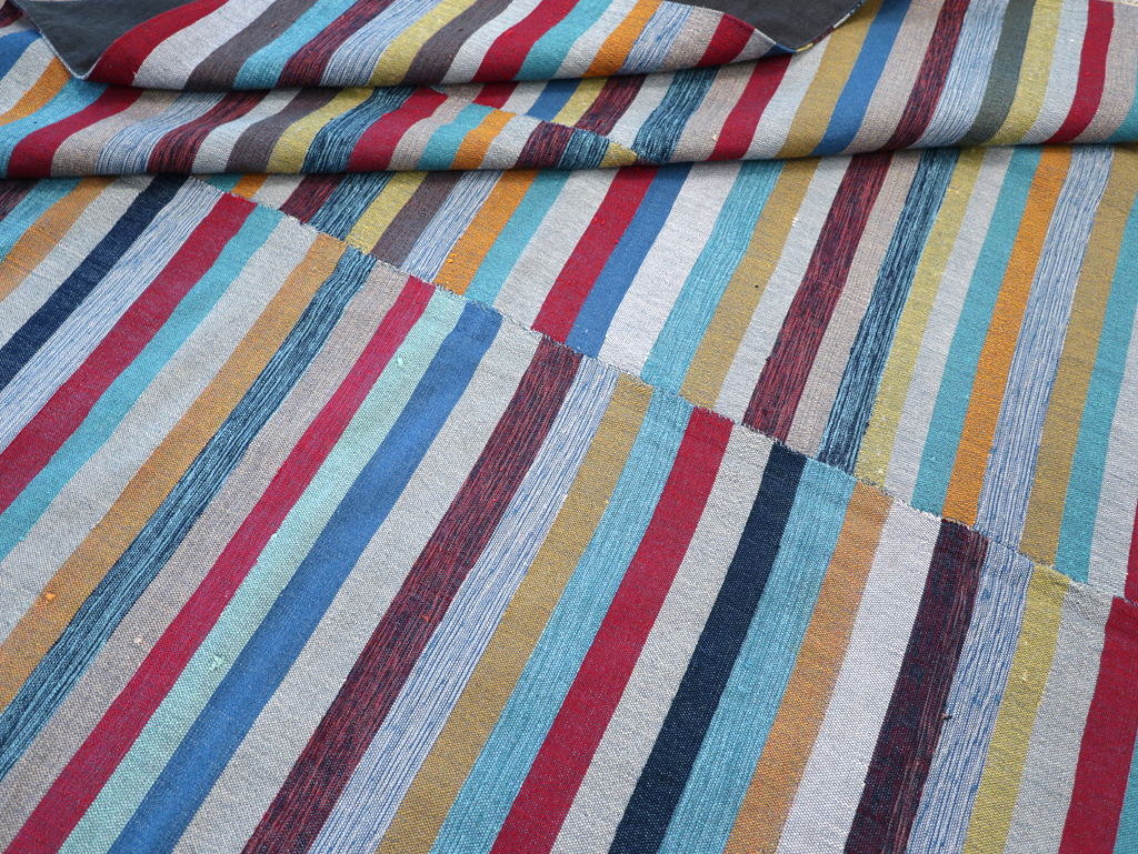 Modern Turkish Flatweave Kilim, No.25994 - Gss