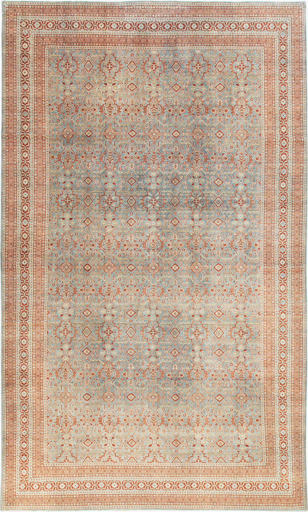 Antique Persian Tabriz Large Carpet, No.26013 - Gss