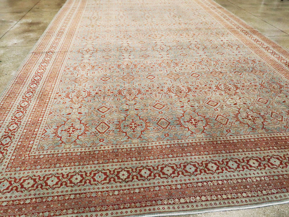 Antique Persian Tabriz Large Carpet, No.26013 - Gss