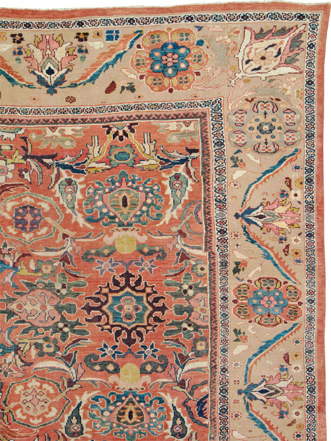 Antique Persian Sultanabad Carpet, No.26014 - Gss