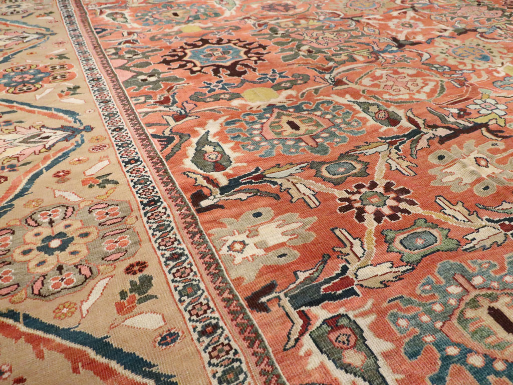 Antique Persian Sultanabad Carpet, No.26014 - Gss