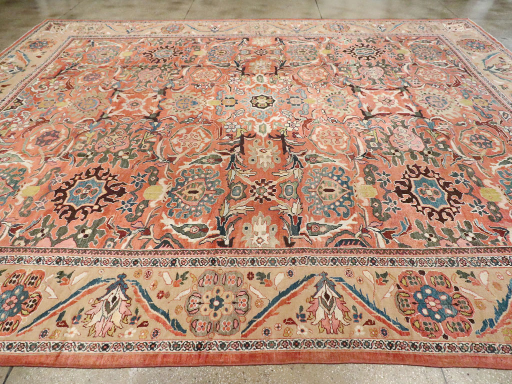 Antique Persian Sultanabad Carpet, No.26014 - Gss