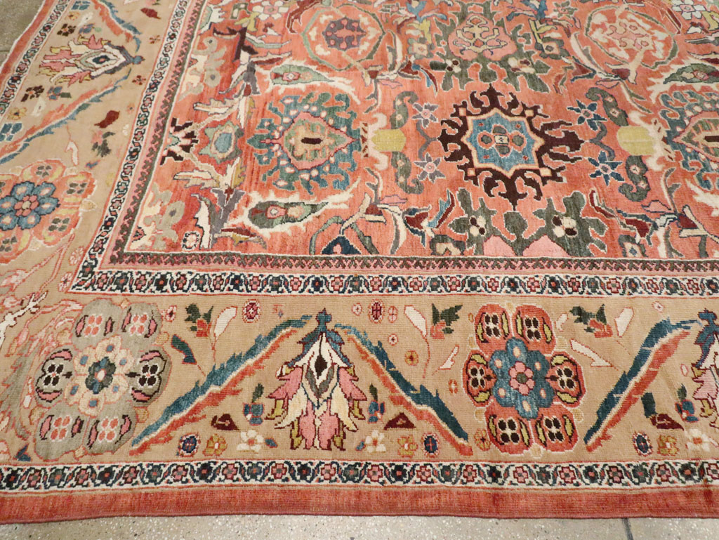 Antique Persian Sultanabad Carpet, No.26014 - Gss