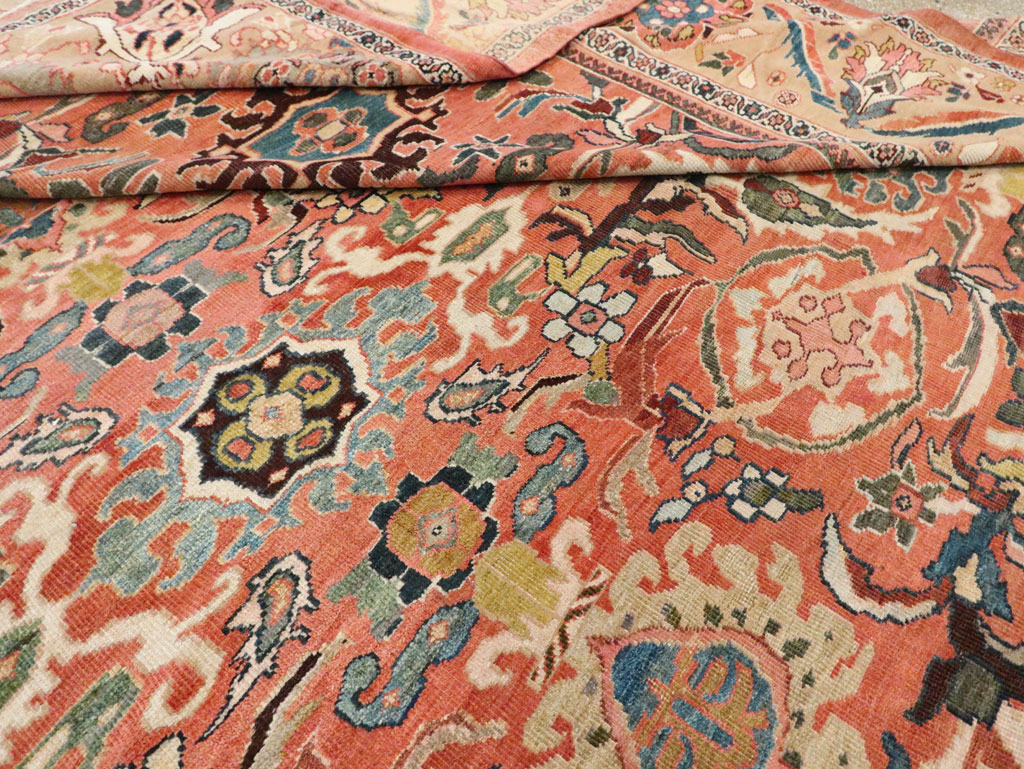 Antique Persian Sultanabad Carpet, No.26014 - Gss