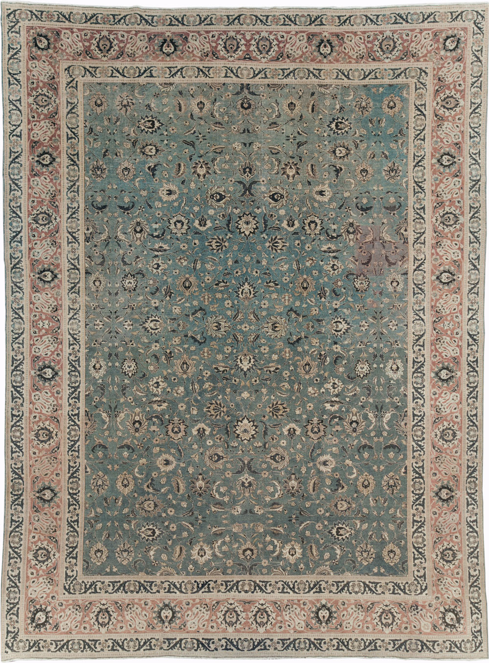 Antique Persian Tabriz Carpet, No.26015 - Gss