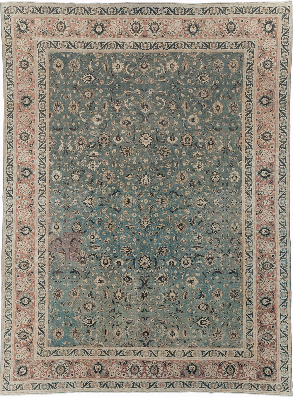 Antique Persian Tabriz Carpet, No.26015 - Gss
