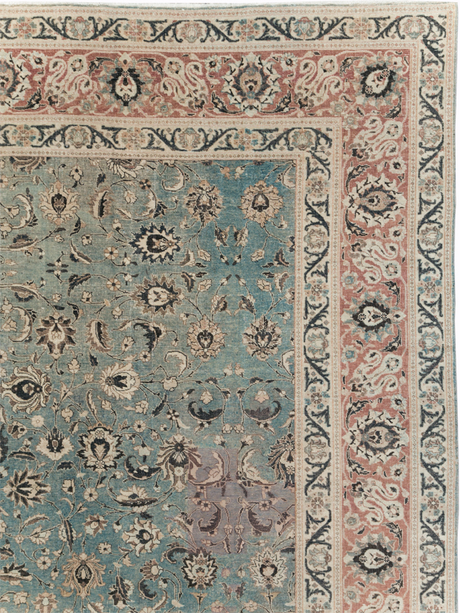 Antique Persian Tabriz Carpet, No.26015 - Gss