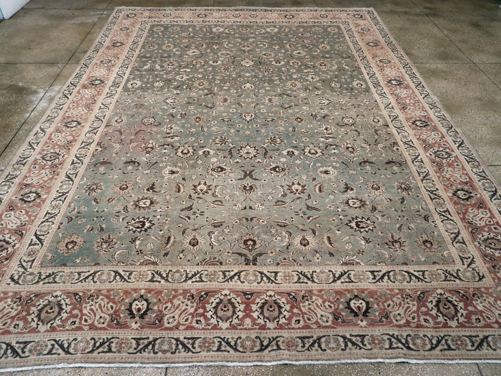 Antique Persian Tabriz Carpet, No.26015 - Gss