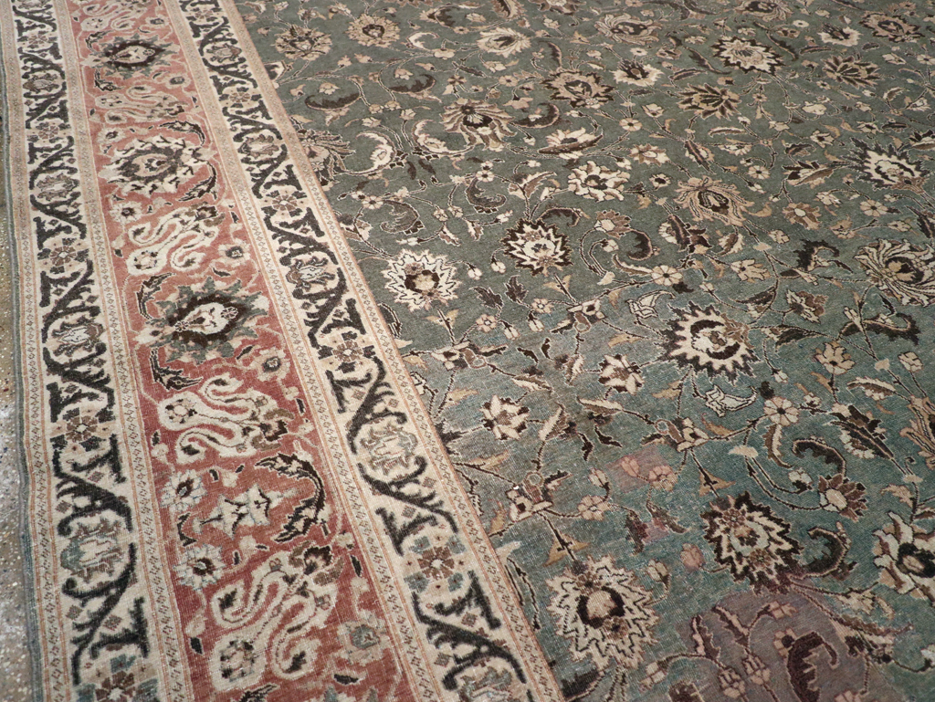 Antique Persian Tabriz Carpet, No.26015 - Gss
