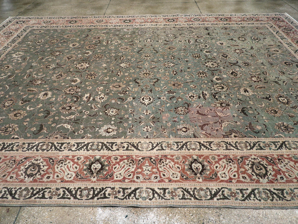 Antique Persian Tabriz Carpet, No.26015 - Gss