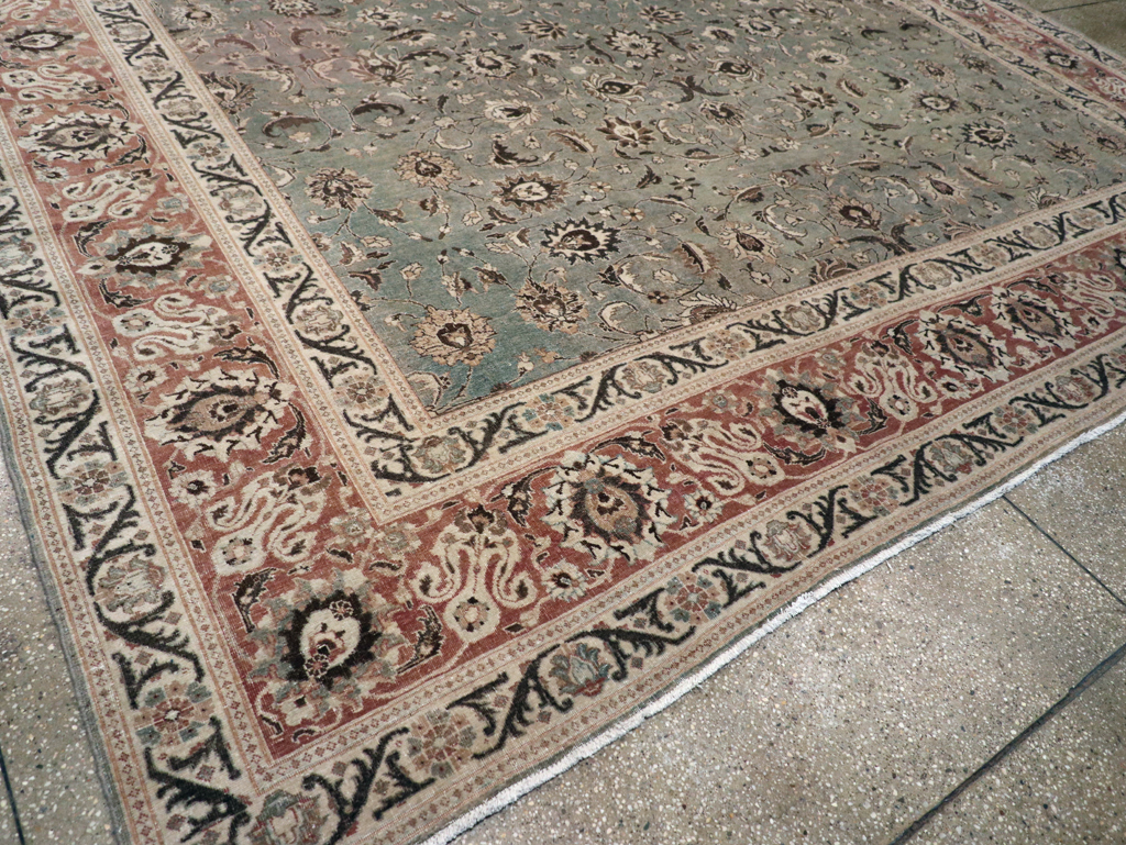 Antique Persian Tabriz Carpet, No.26015 - Gss