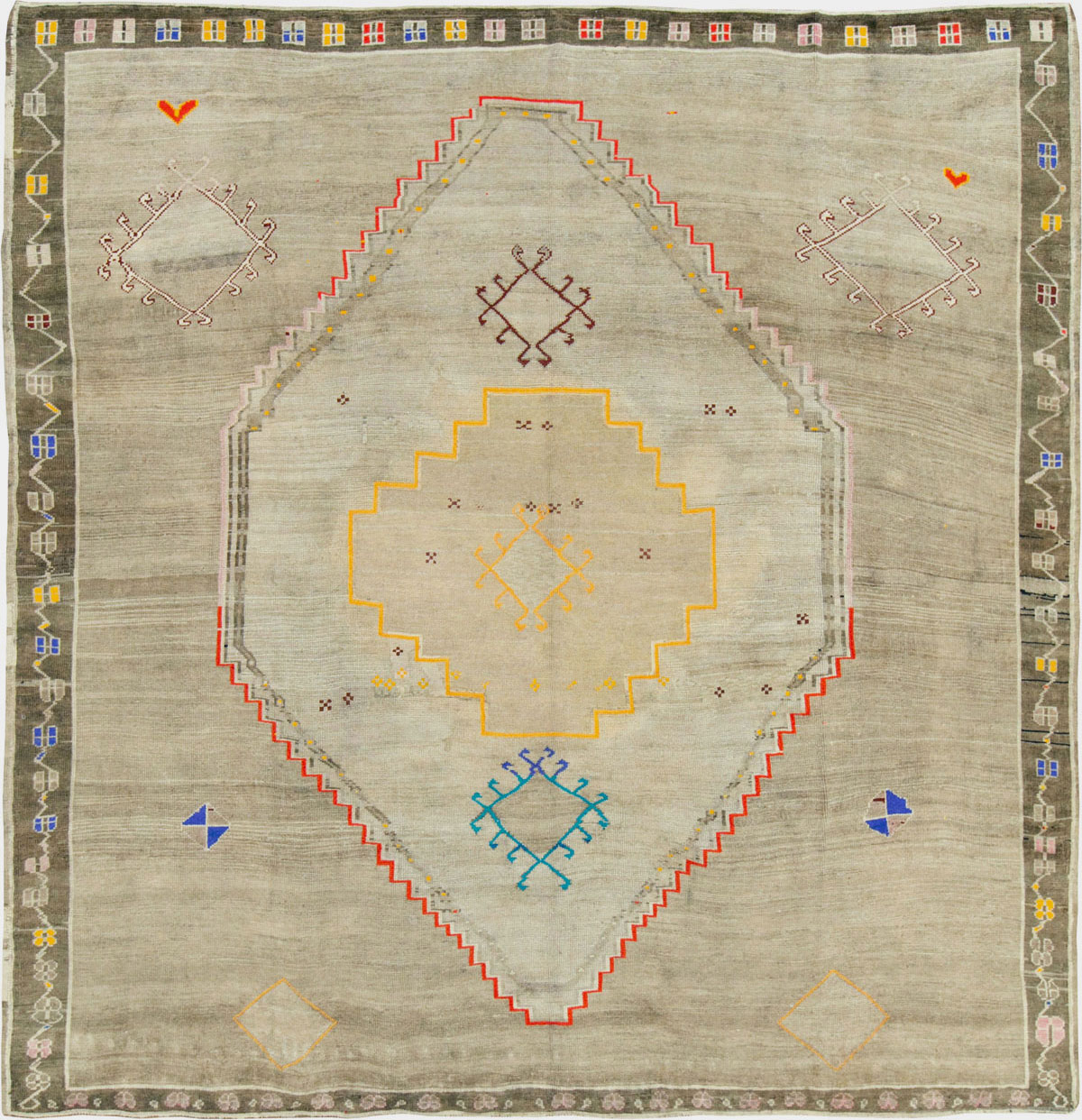 Vintage Turkish Anatolian Carpet, No.26017 - Gss