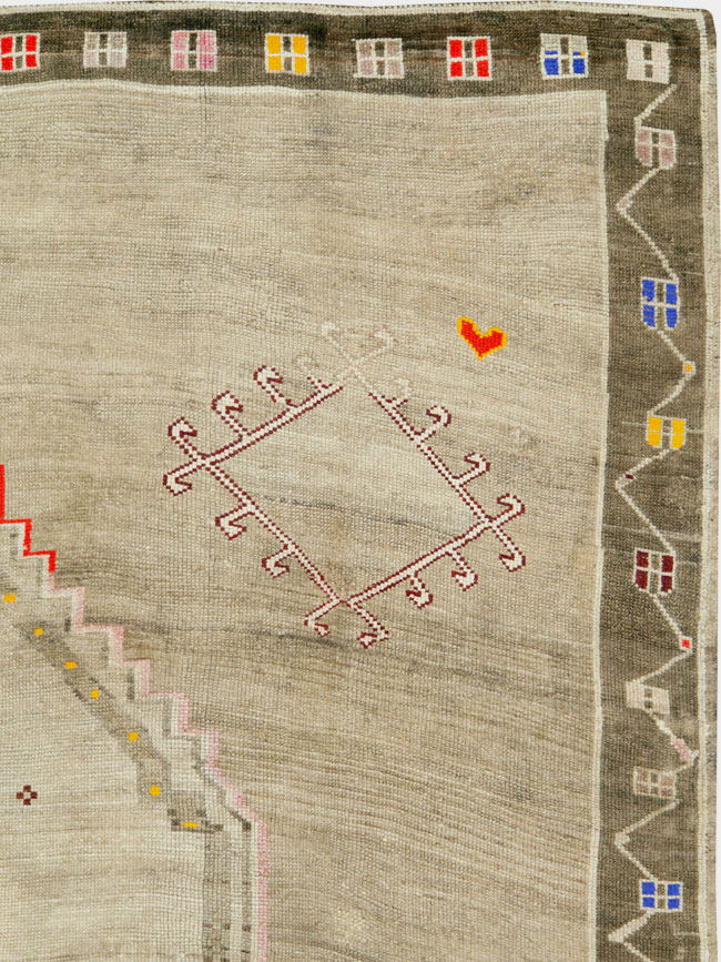 Vintage Turkish Anatolian Carpet, No.26017 - Gss