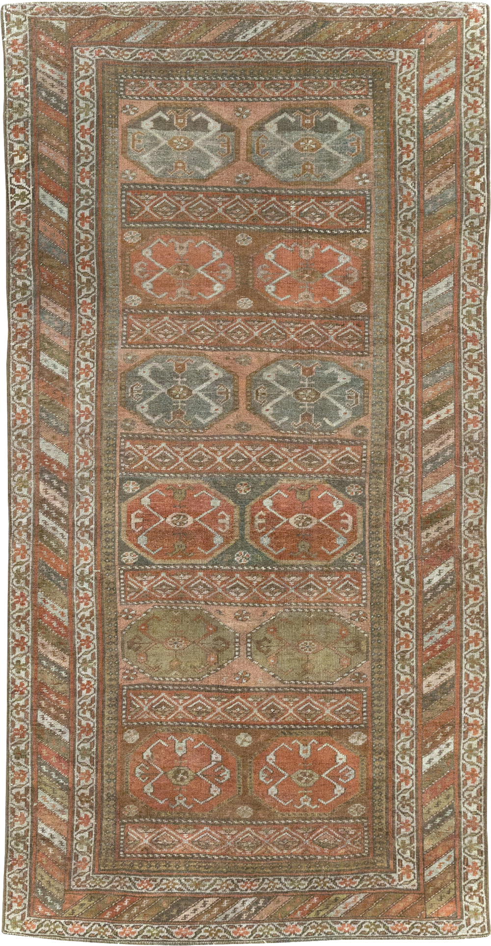 Antique Persian Kurd Bidjar Rug, No.26022 - Gss