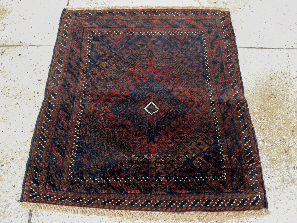 Antique Persian Baluch Bag Face, No.26028 - Gss