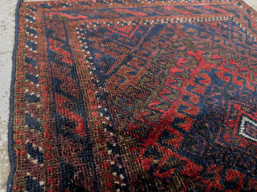 Antique Persian Baluch Bag Face, No.26028 - Gss