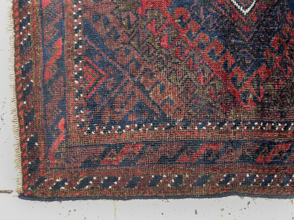Antique Persian Baluch Bag Face, No.26028 - Gss
