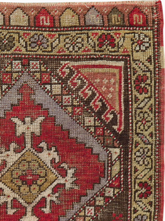 Antique Turkish Anatolian Rug, No.26033 - Gss