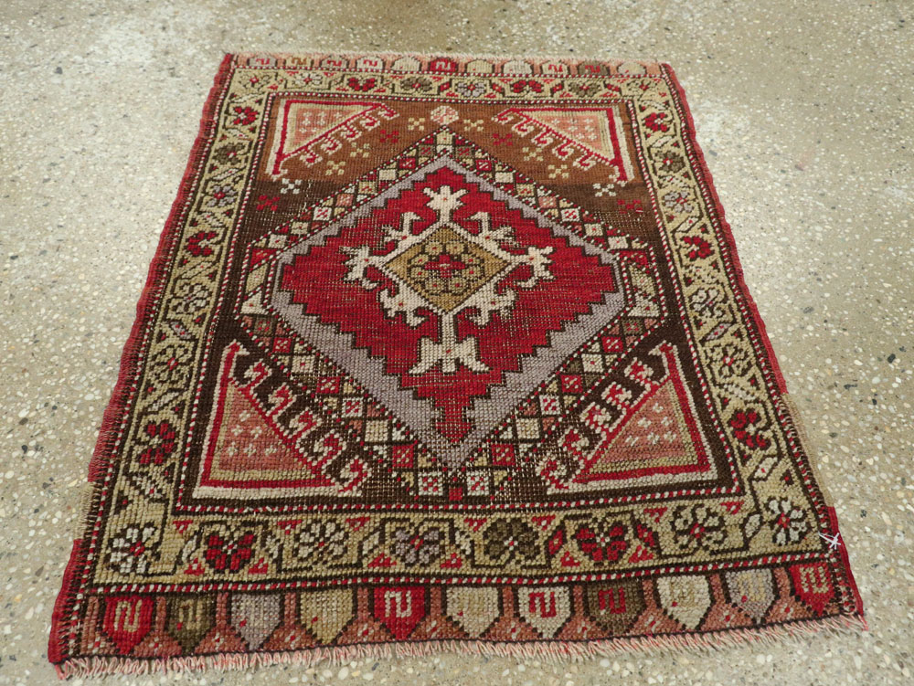 Antique Turkish Anatolian Rug, No.26033 - Gss