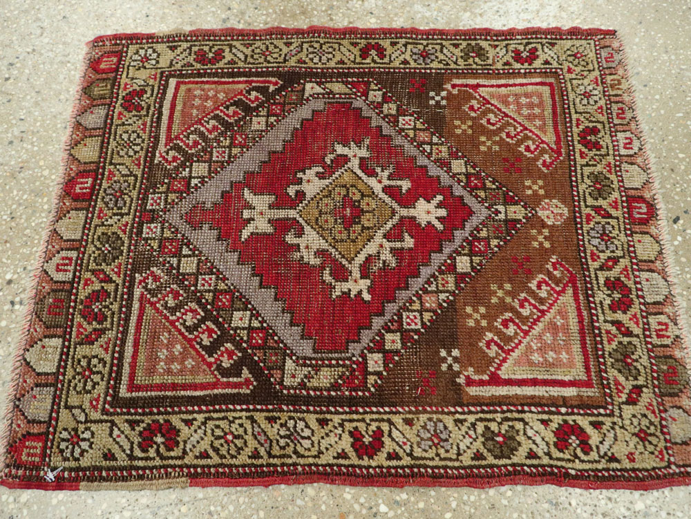 Antique Turkish Anatolian Rug, No.26033 - Gss