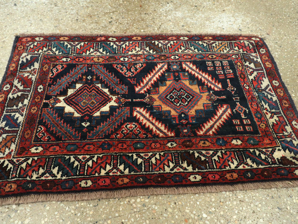 Antique Persian Veramin Rug, No.26035 - Gss