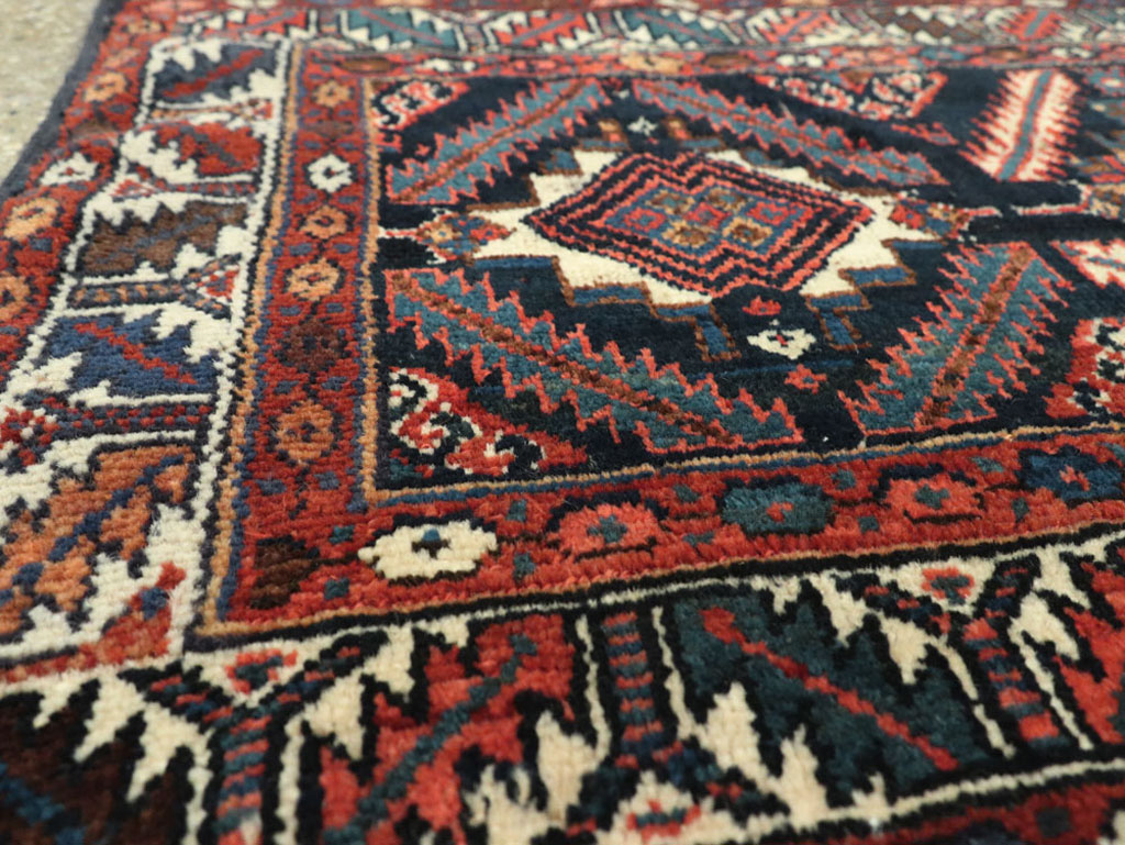 Antique Persian Veramin Rug, No.26035 - Gss