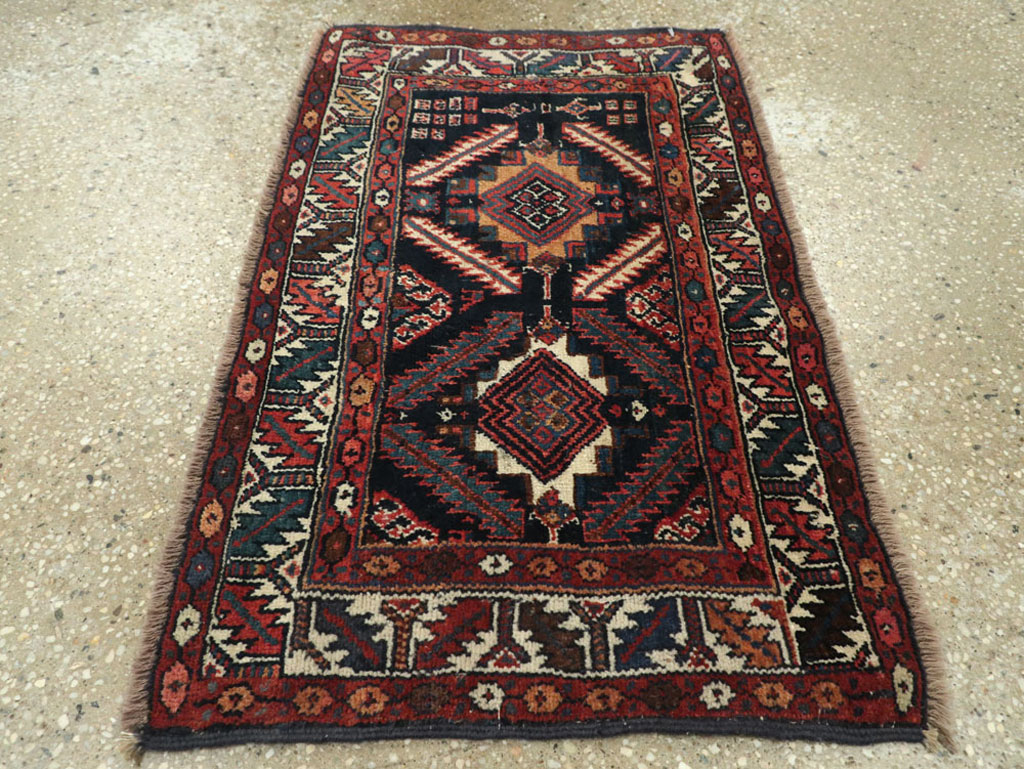 Antique Persian Veramin Rug, No.26035 - Gss