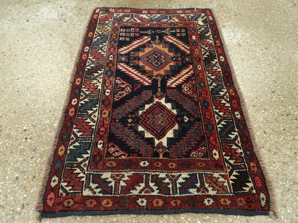 Antique Persian Veramin Rug, No.26035 - Gss