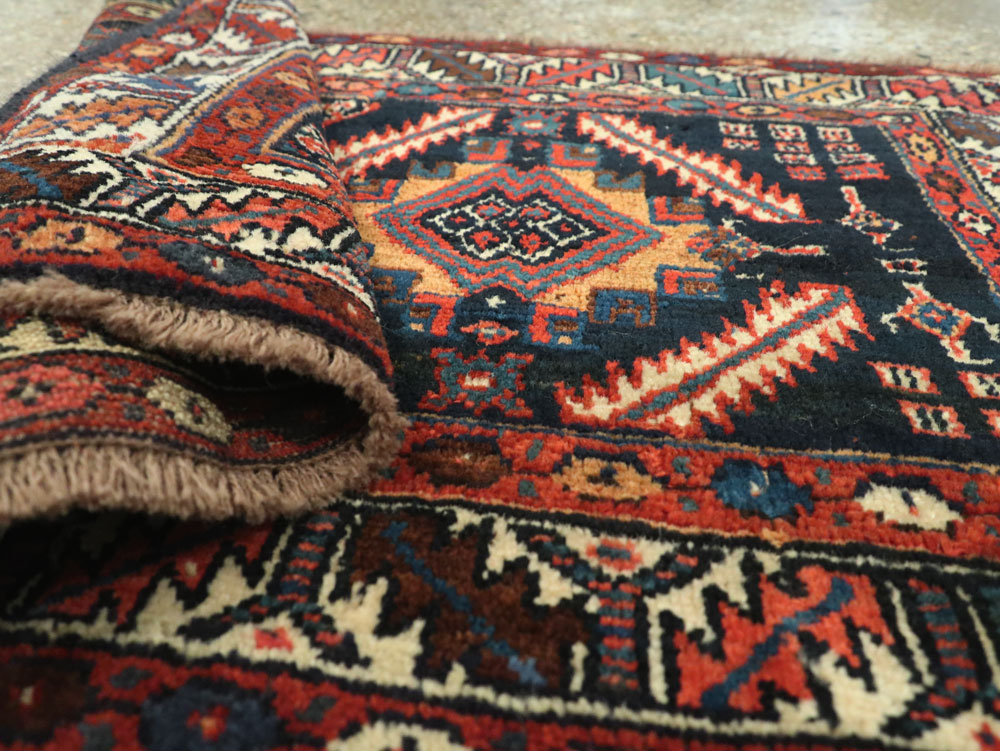 Antique Persian Veramin Rug, No.26035 - Gss