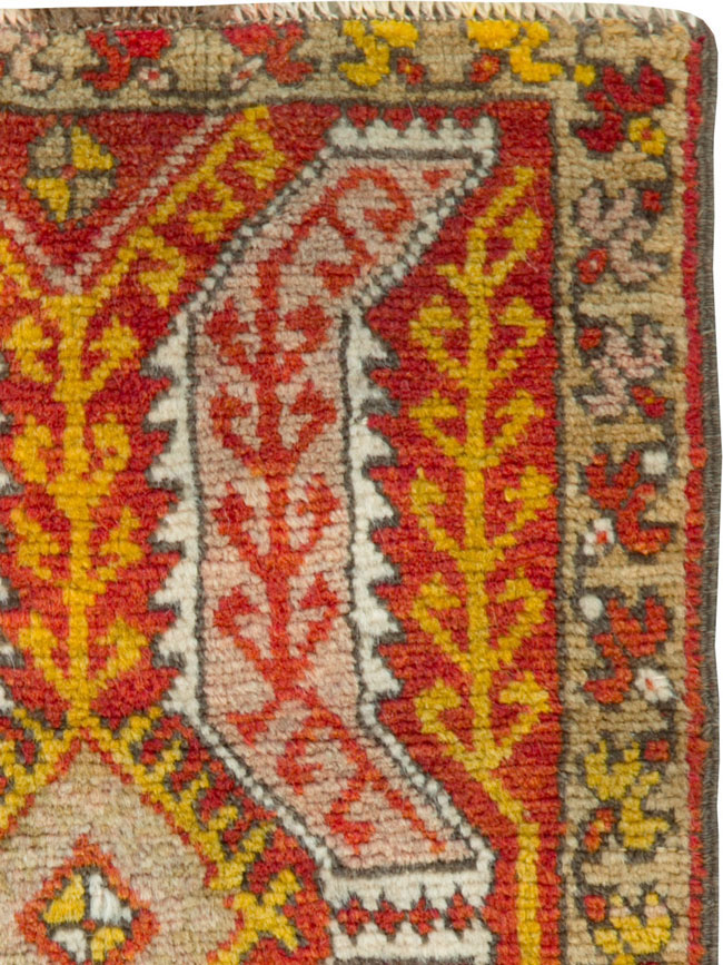 Antique Turkish Anatolian Rug, No.26039 - Gss
