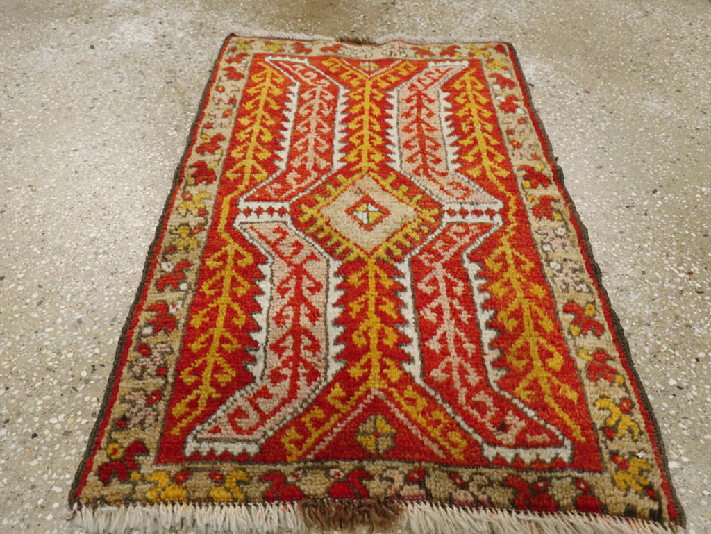 Antique Turkish Anatolian Rug, No.26039 - Gss