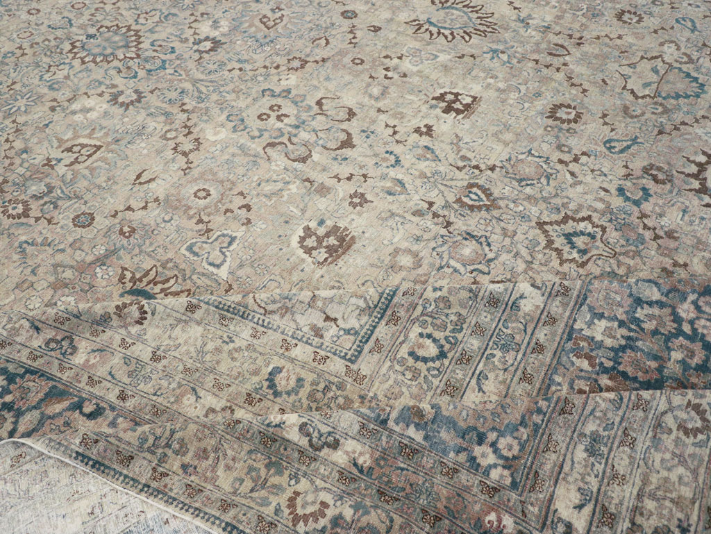 Antique Persian Mashad Oversize Carpet, No.26040 - Gss