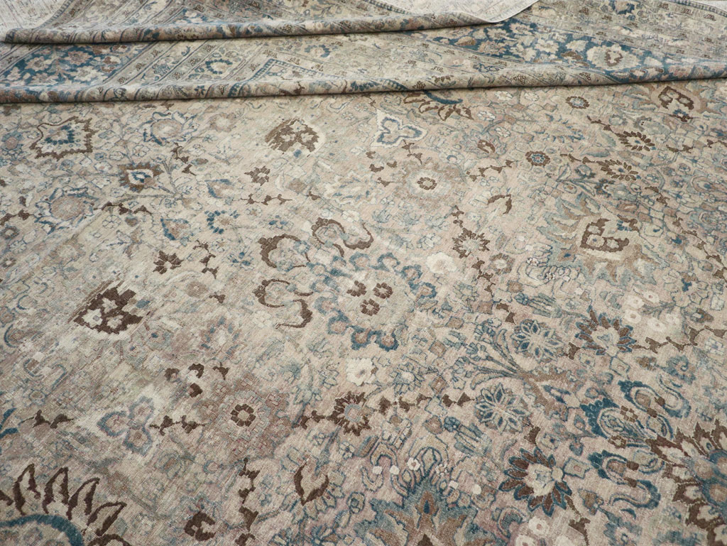 Antique Persian Mashad Oversize Carpet, No.26040 - Gss