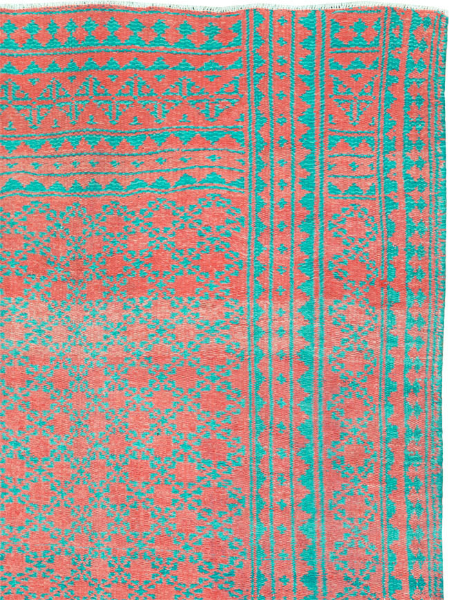 Vintage Persian Reversible Flatweave, No.26043 - Gss
