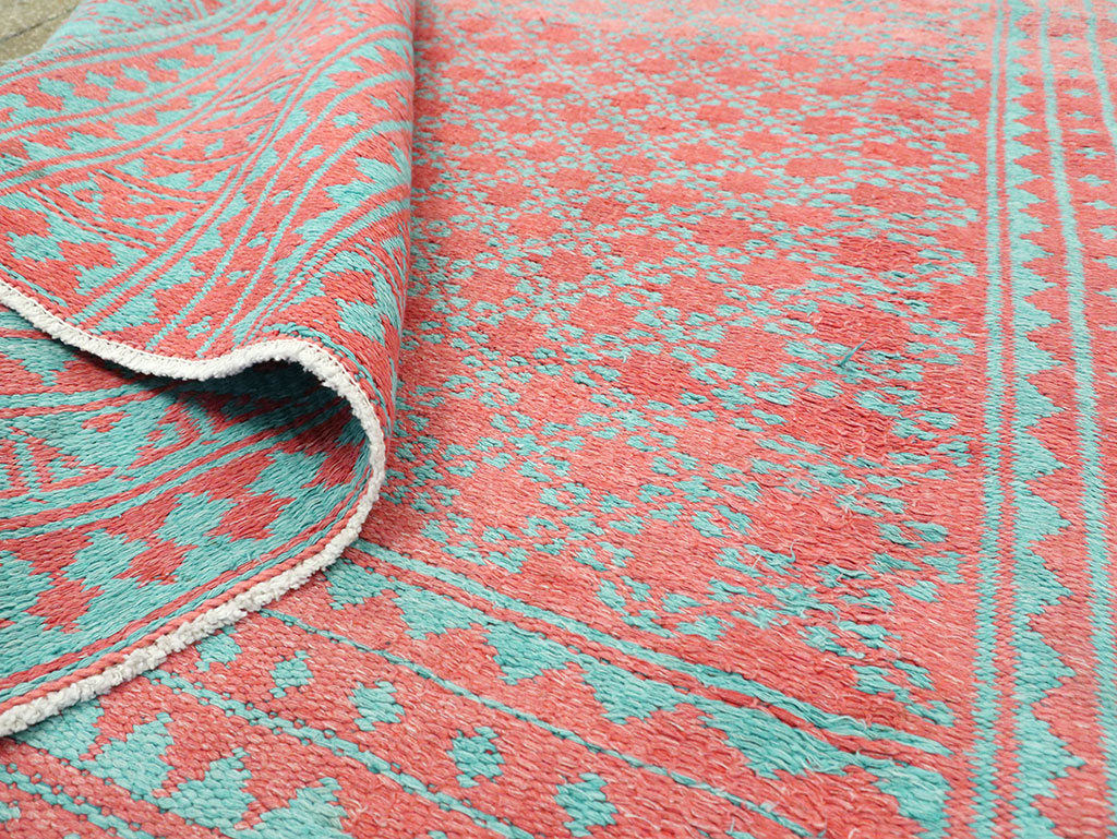 Vintage Persian Reversible Flatweave, No.26043 - Gss