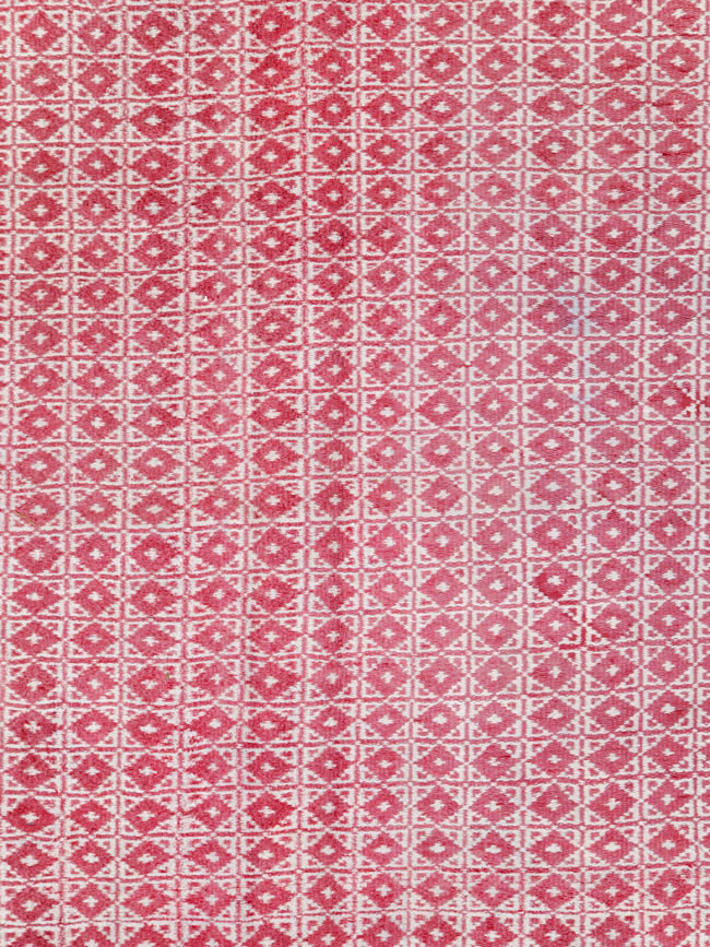 Vintage Persian Flatweave Kilim Accent Rug, No.26044 - Gss