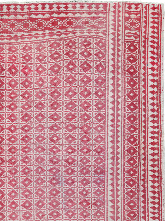 Vintage Persian Flatweave Kilim Accent Rug, No.26044 - Gss
