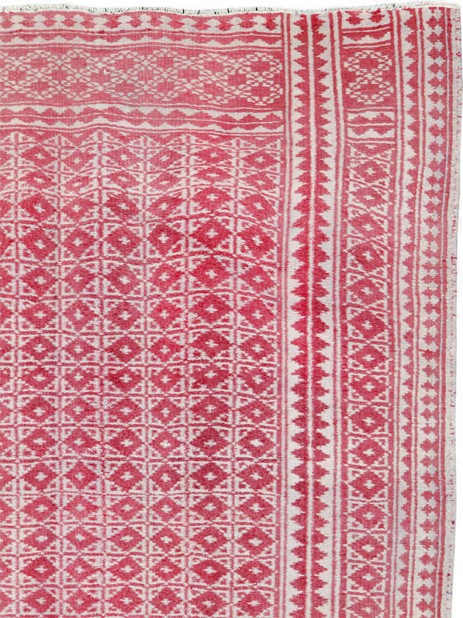Vintage Persian Flatweave Kilim Accent Rug, No.26044 - Gss