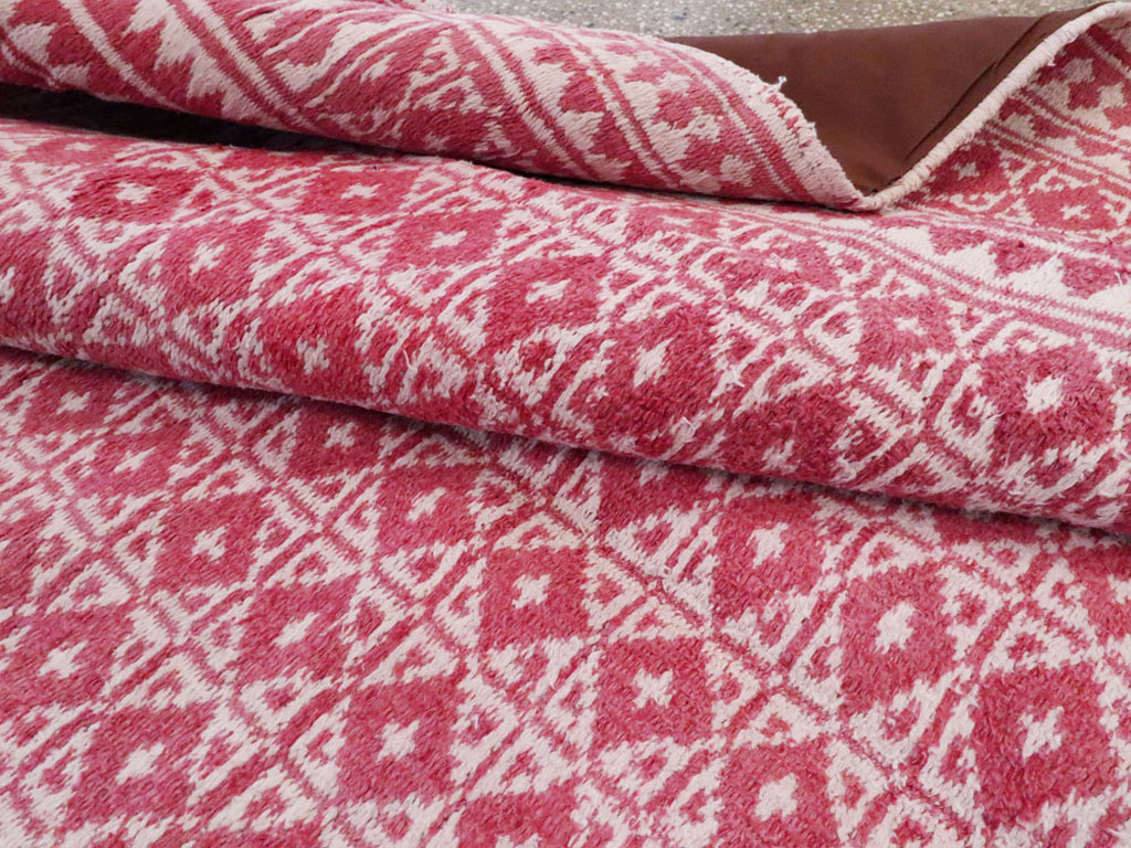 Vintage Persian Flatweave Kilim Accent Rug, No.26044 - Gss