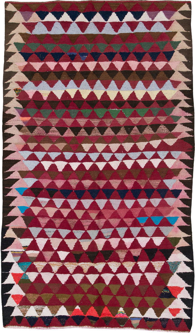 Vintage Persian Flatweave, No.26049 - Gss