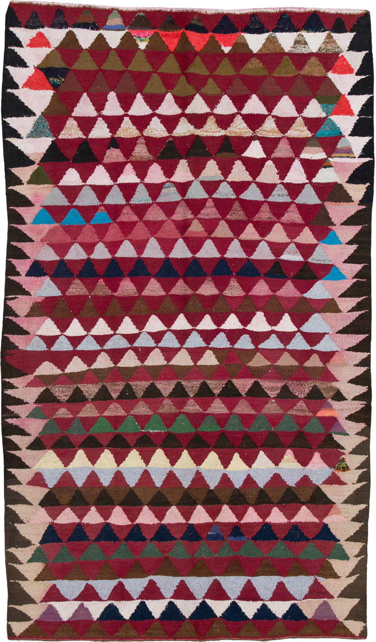 Vintage Persian Flatweave, No.26049 - Gss