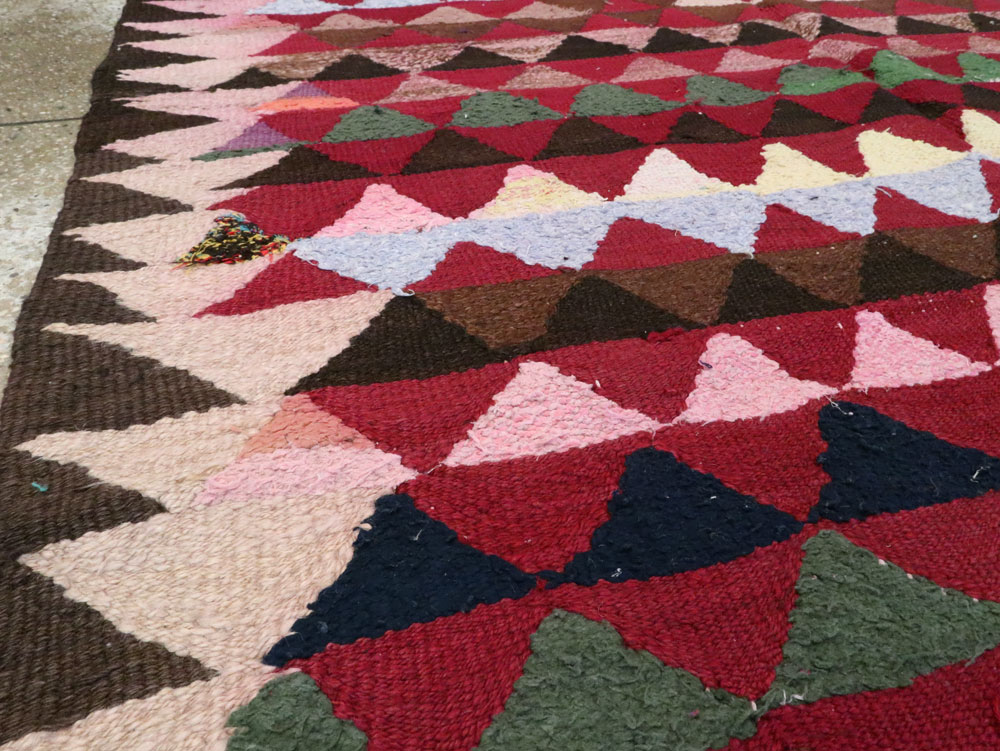 Vintage Persian Flatweave, No.26049 - Gss