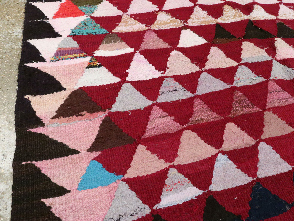 Vintage Persian Flatweave, No.26049 - Gss