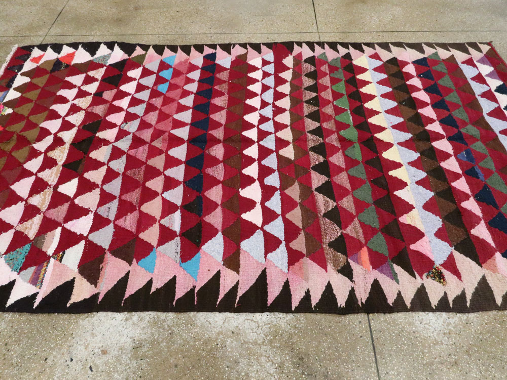 Vintage Persian Flatweave, No.26049 - Gss