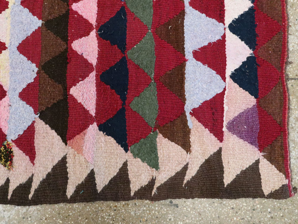 Vintage Persian Flatweave, No.26049 - Gss